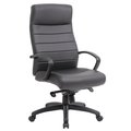 Officesource Contour Collection Executive High Back With Black Frame 489LBK